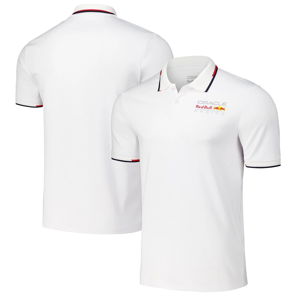 Men's  White Red Bull Racing Core Logo Polo