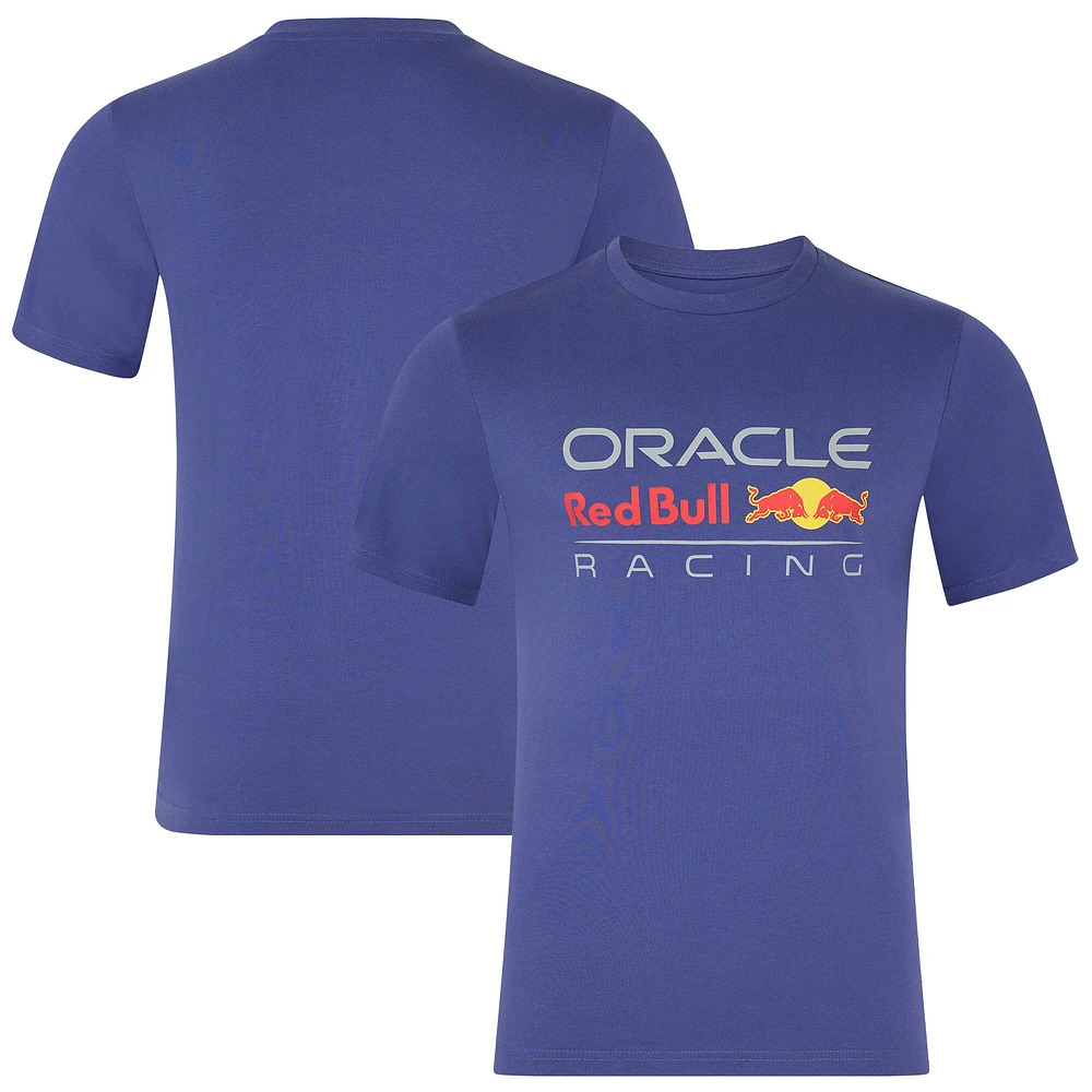 T-shirt unisexe bleu avec logo Red Bull Racing
