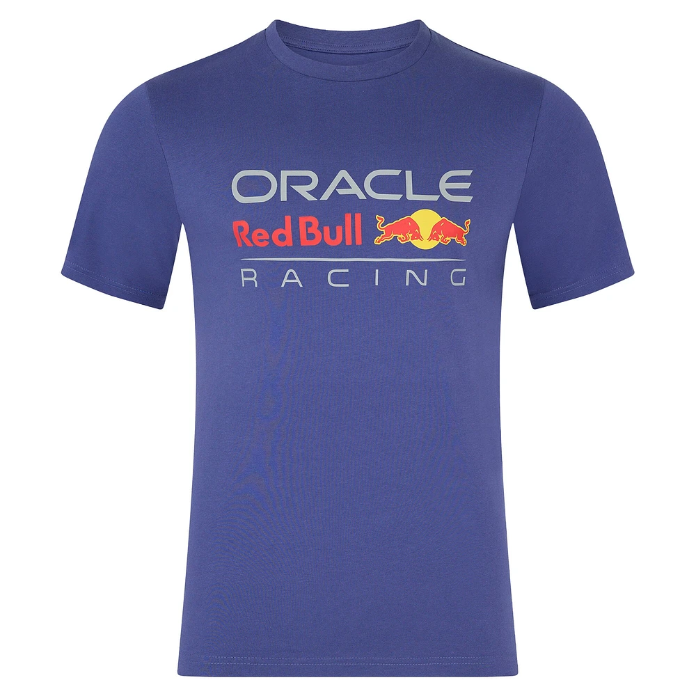 T-shirt unisexe bleu avec logo Red Bull Racing