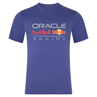 T-shirt unisexe bleu avec logo Red Bull Racing