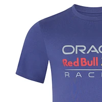 T-shirt unisexe bleu avec logo Red Bull Racing