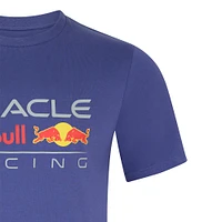 T-shirt unisexe bleu avec logo Red Bull Racing
