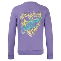 Unisex Castore Sergio Perez Purple 2024 Special Edition Mexico Pullover Sweatshirt