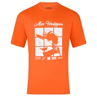 Unisex Max Verstappen Orange Red Bull Racing Driver Puzzle T-Shirt