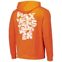 Unisex Max Verstappen Orange Red Bull Racing Expression Driver Pullover Hoodie