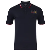 Unisex Navy Red Bull Racing Full-Color Logo Polo