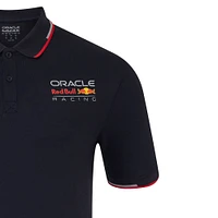 Unisex Navy Red Bull Racing Full-Color Logo Polo