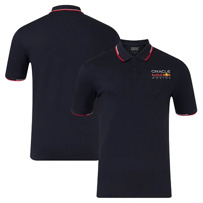 Unisex Navy Red Bull Racing Full-Color Logo Polo