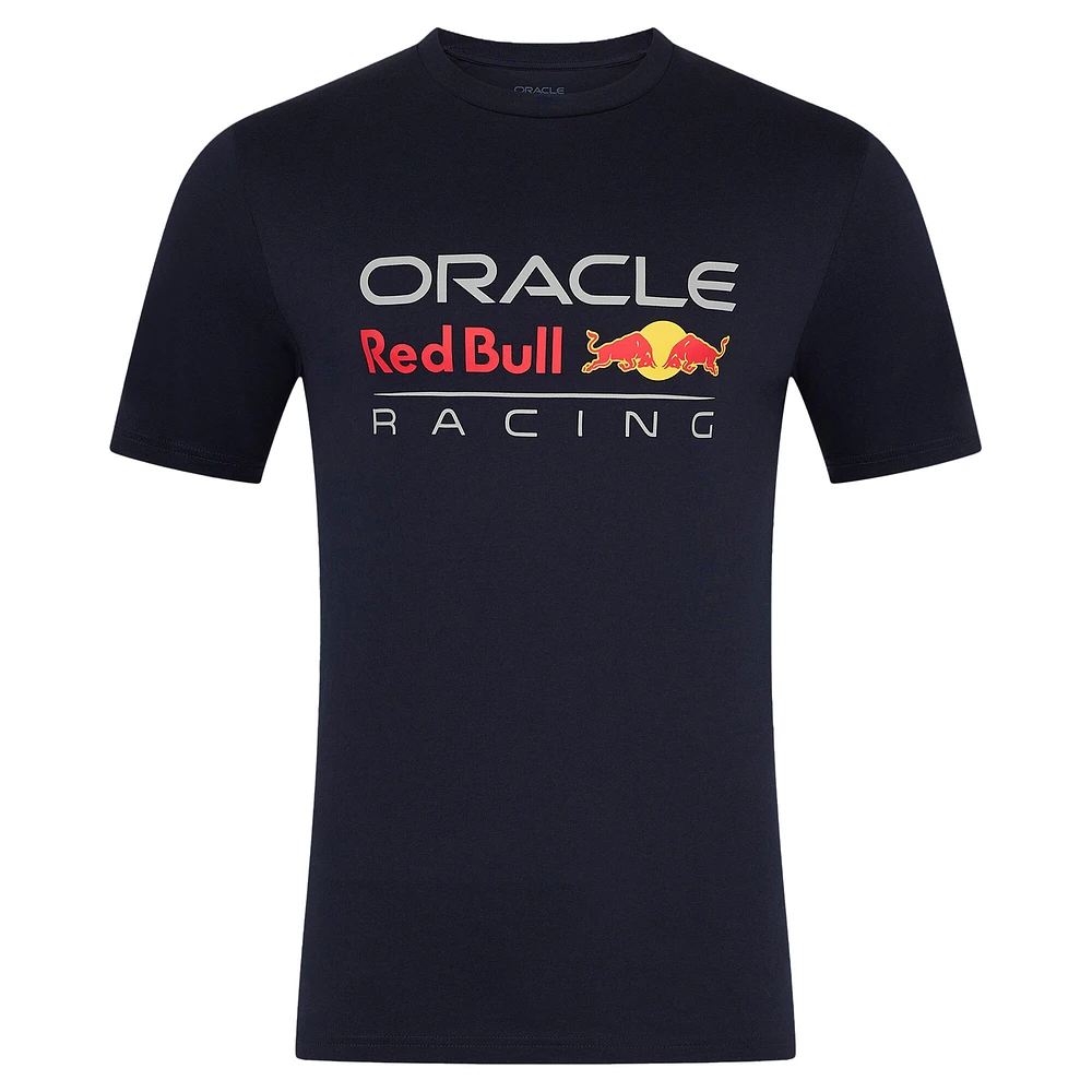 Unisex Navy Red Bull Racing Logo T-Shirt