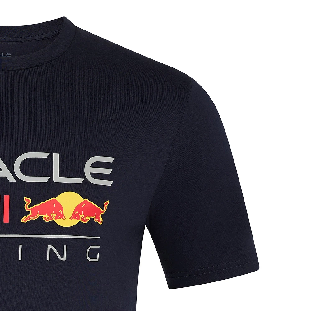 Unisex Navy Red Bull Racing Logo T-Shirt
