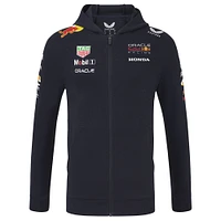 Unisex Red Bull Racing Navy Replica Full-Zip Hoodie