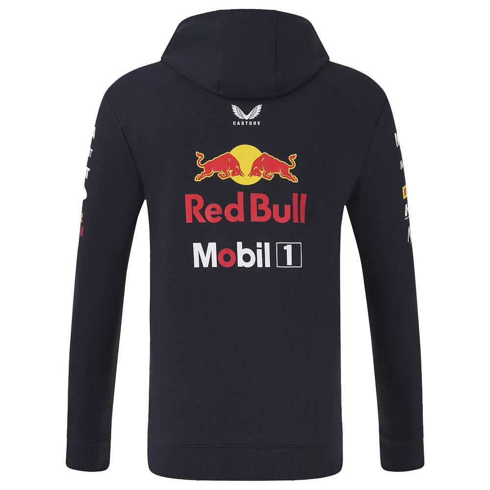 Unisex Red Bull Racing Navy Replica Full-Zip Hoodie