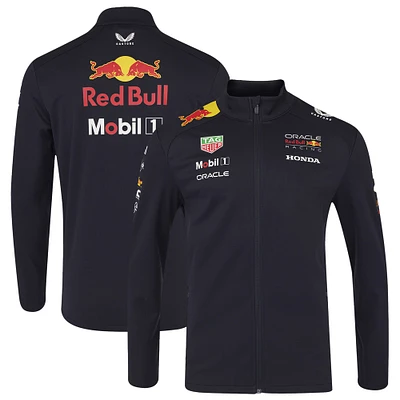 Unisex Red Bull Racing Navy Replica Full-Zip Softshell Jacket