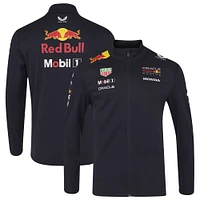 Unisex Red Bull Racing Navy Replica Full-Zip Softshell Jacket