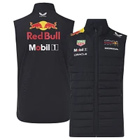 Gilet hybride Red Bull Racing Replica unisexe bleu marine avec fermeture éclair intégrale