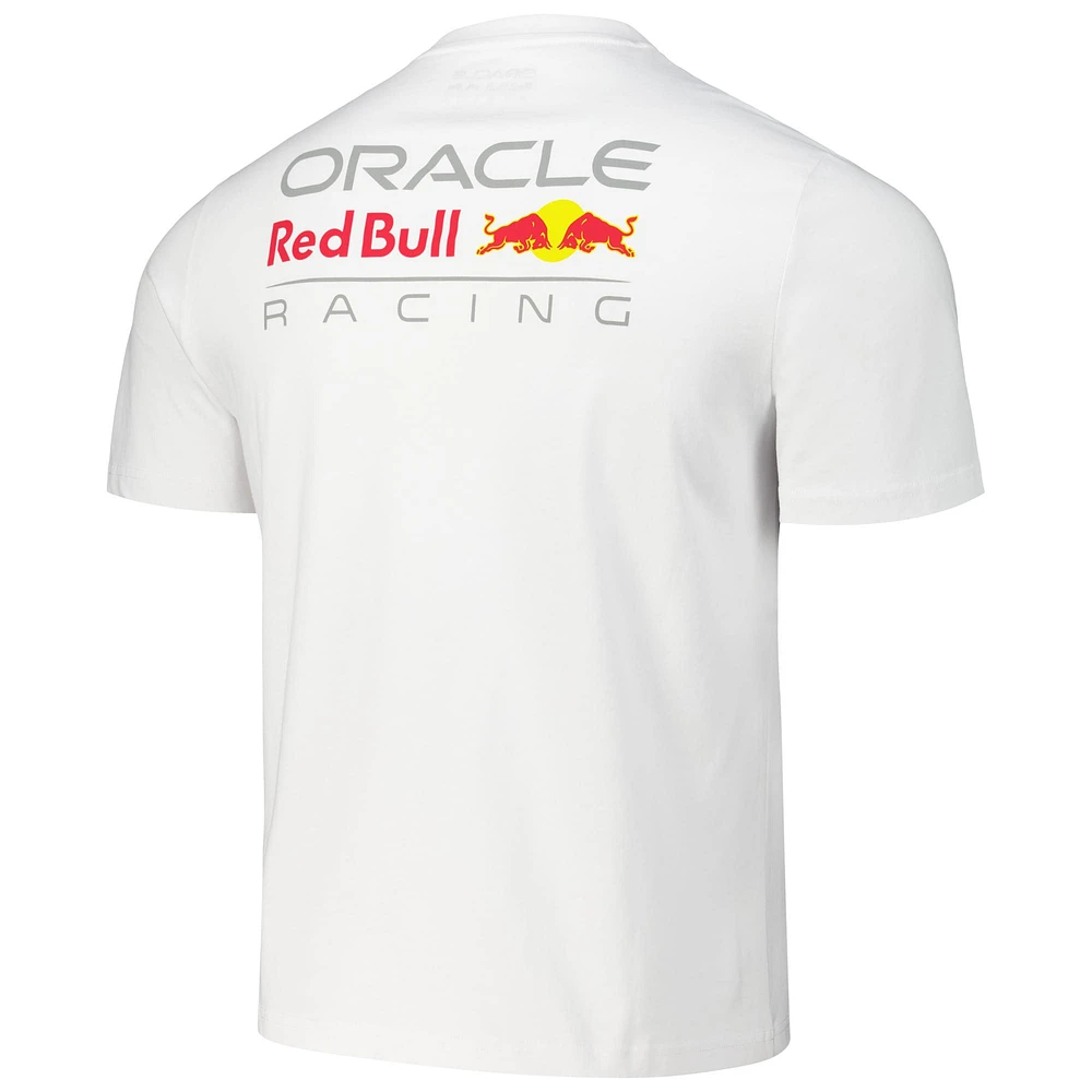 Unisex Sergio Perez White Red Bull Racing Checo Race Car T-Shirt