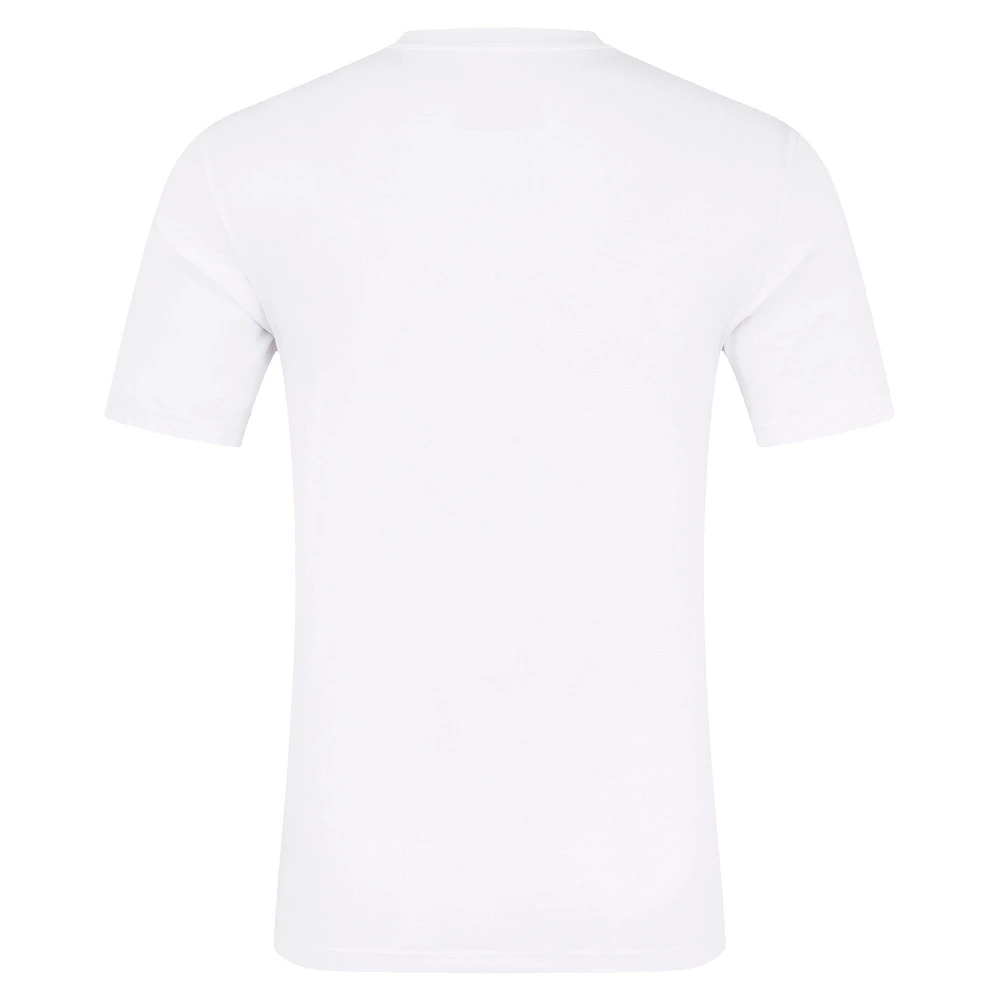 Unisex White Red Bull Racing Logo T-Shirt