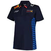 Women's Castore Max Verstappen Navy Red Bull Racing 2024 Team Polo