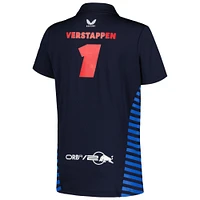 Women's Castore Max Verstappen Navy Red Bull Racing 2024 Team Polo