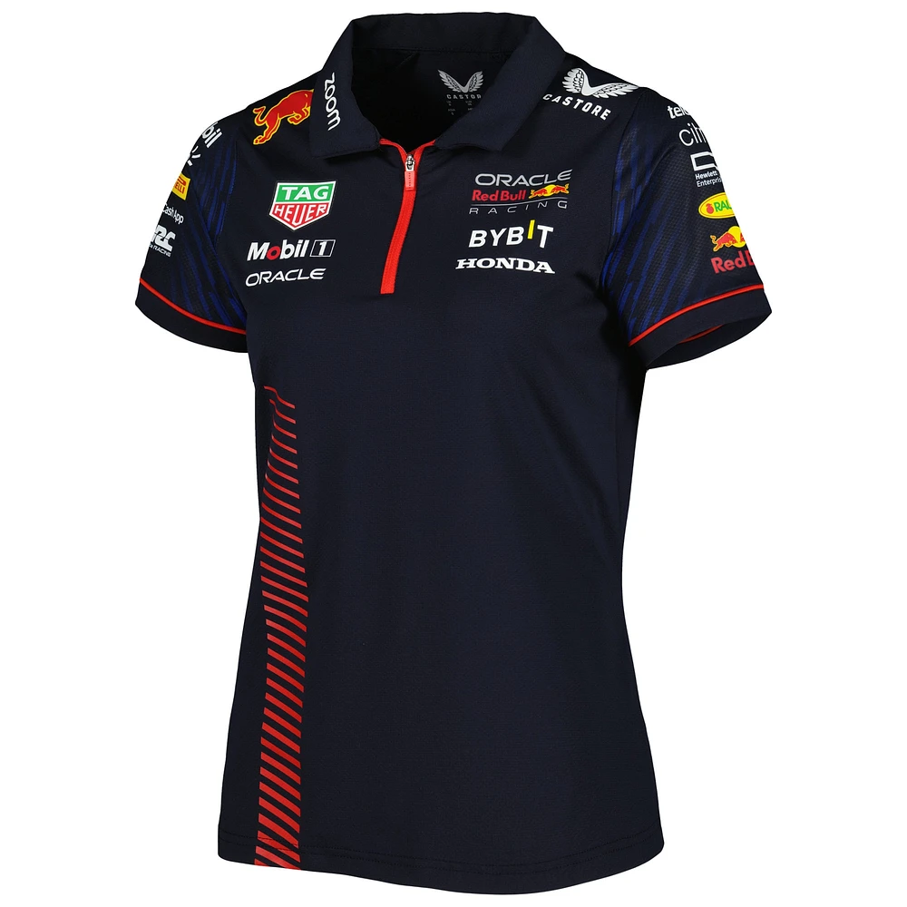 Women's Castore Navy Red Bull Racing 2023 Polo