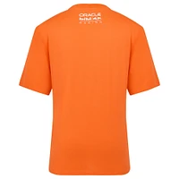 Youth Max Verstappen Orange Red Bull Racing Driver Puzzle T-Shirt