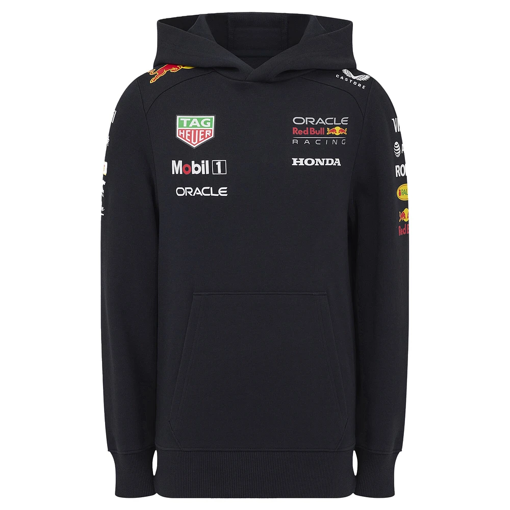 Youth Red Bull Racing Navy Replica Pullover Hoodie