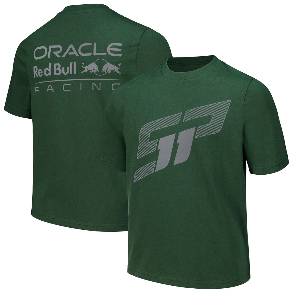 Youth Sergio Perez Green Red Bull Racing Checo Reflective T-Shirt