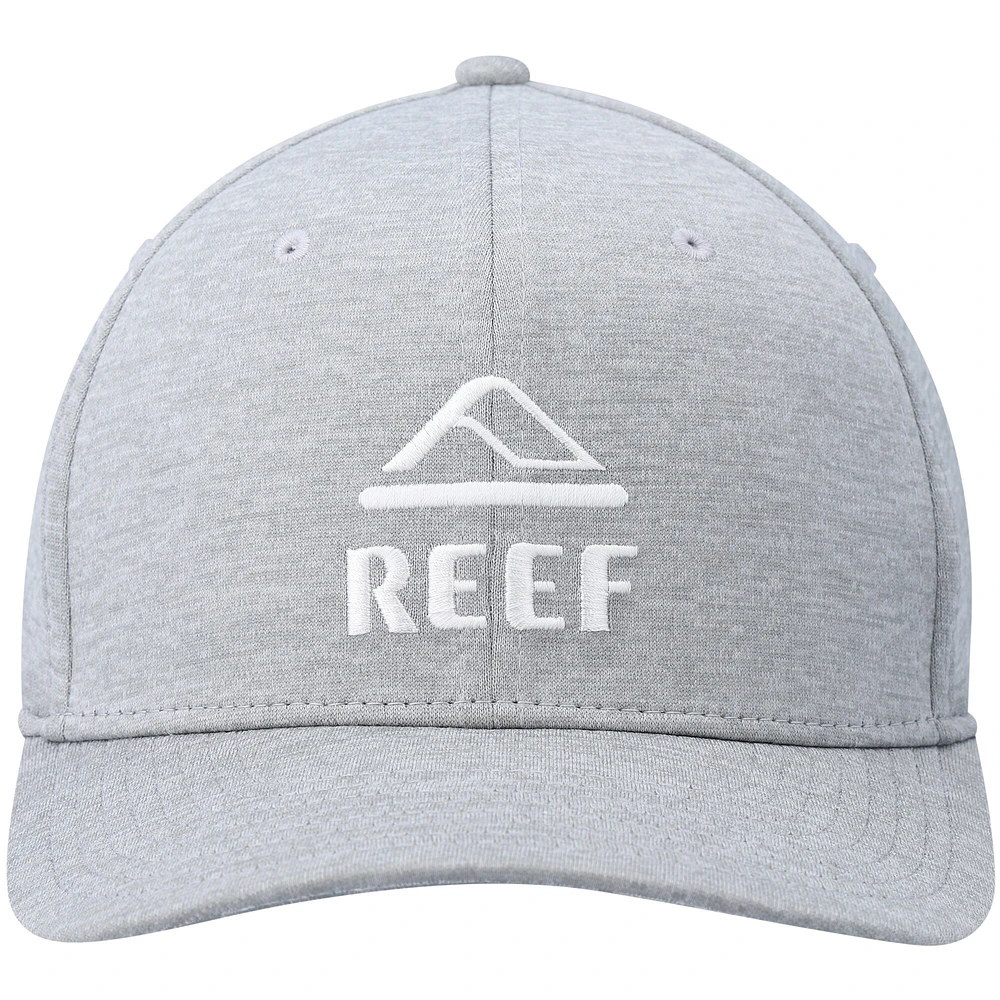 Casquette REEF Grand Flex gris chiné pour hommes