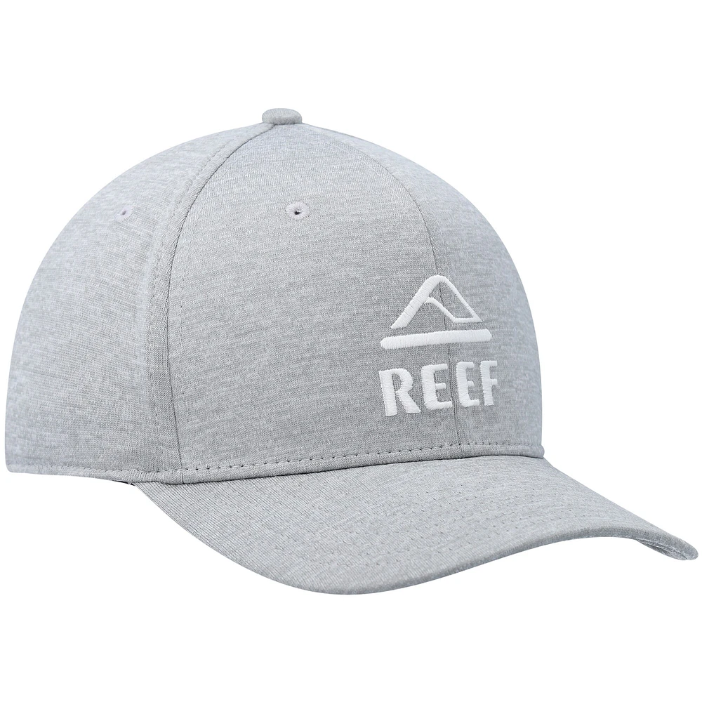 Casquette REEF Grand Flex gris chiné pour hommes