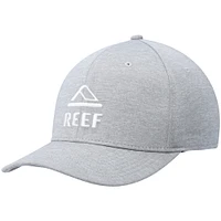 Casquette REEF Grand Flex gris chiné pour hommes