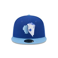 Casquette ajustée 59FIFTY bleue New Era pour homme, thème Reno Aces