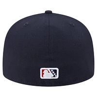 Casquette ajustée 59FIFTY pour homme de la collection Authentic Reno Aces New Era bleu marine