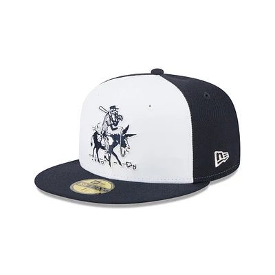 Men's New Era  White Reno Aces Theme Nights 59FIFTY Fitted Hat