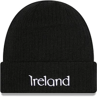 Men's New Era Black Ireland National Team Retro Cuffed Knit Hat