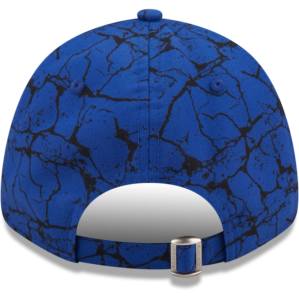 Men's New Era Blue Ireland National Team Marble 9FORTY Adjustable Hat