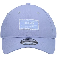 Men's New Era Lavender Ireland National Team Wordmark Patch 9TWENTY Adjustable Hat