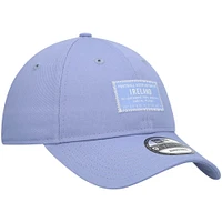 Men's New Era Lavender Ireland National Team Wordmark Patch 9TWENTY Adjustable Hat