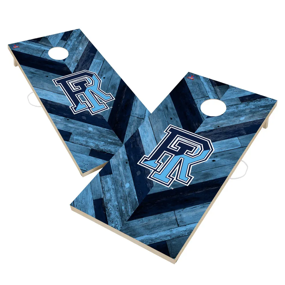 Lids Rhode Island Rams 2' x 4' Solid Wood Regulation Cornhole Board Set