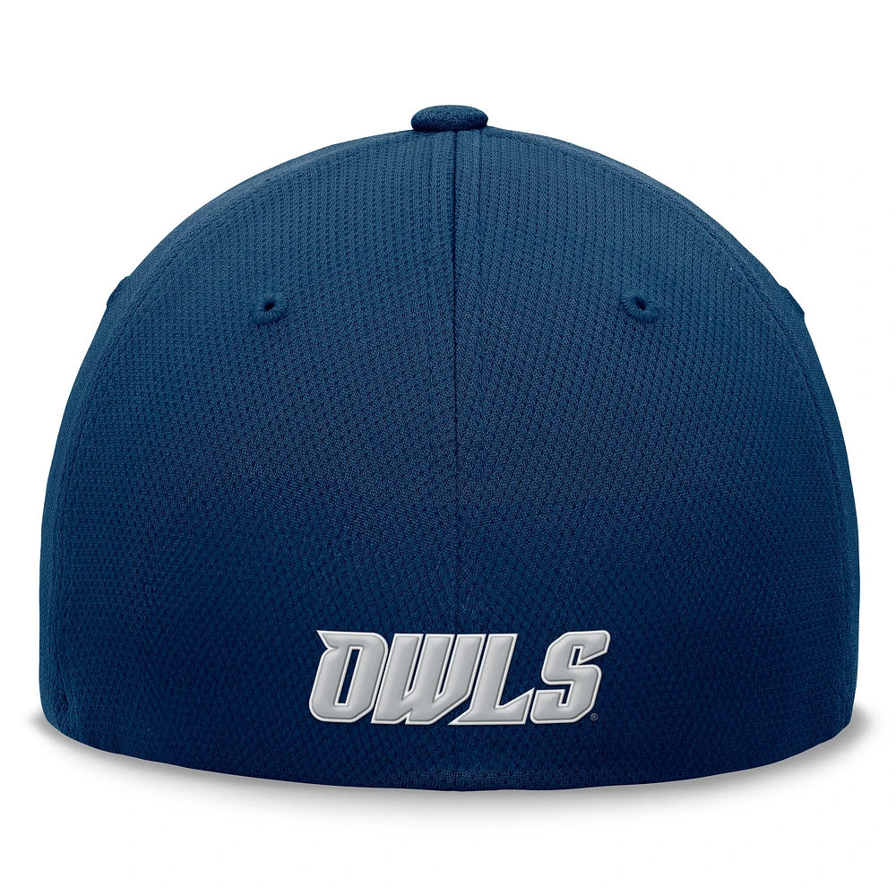 Casquette Reflex Performance Flex pour homme Top of the World True Navy Rice Owls