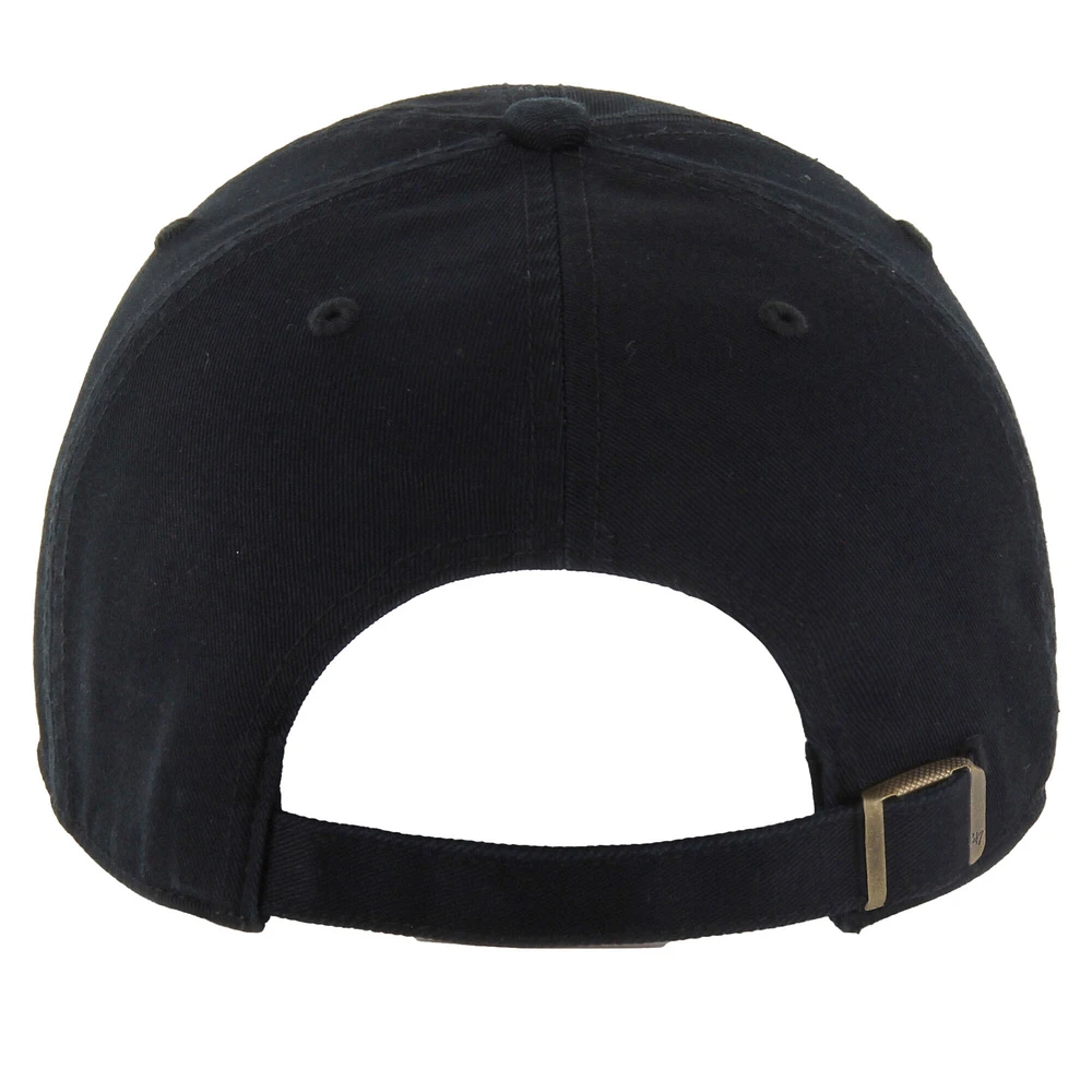 Men's '47  Black Richard Childress Racing  Clean Up Adjustable Hat