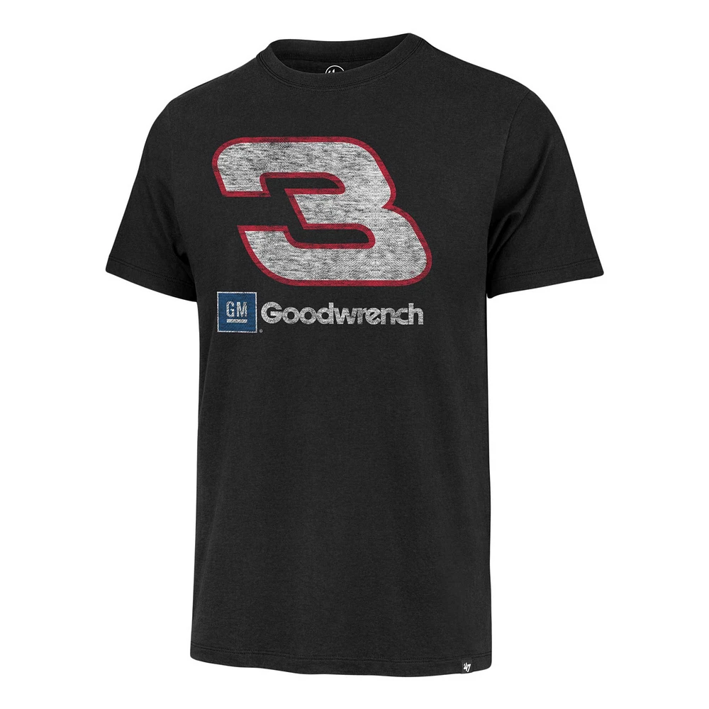 Men's '47 Black Richard Childress Racing Goodwrench Imprint Franklin T-Shirt