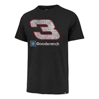 T-shirt noir pour homme '47 Richard Childress Racing #3 Goodwrench Imprint Franklin