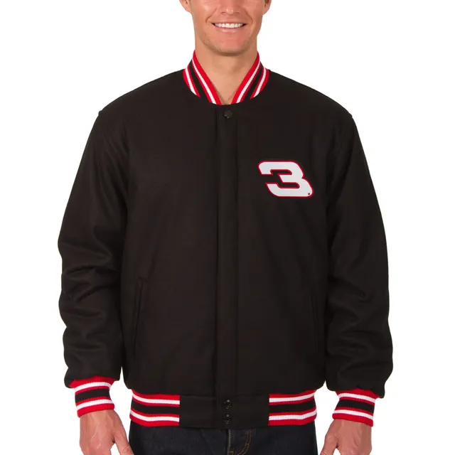 St. Louis Cardinals Poly Twill Varsity Jacket - Black/Red