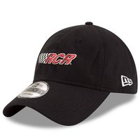 Men's New Era Black Richard Childress Racing Enzyme Washed 9TWENTY Adjustable Hat