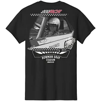 Men's Richard Childress Racing Team Collection Black Bowman Gray Stadium Tri-Blend T-Shirt