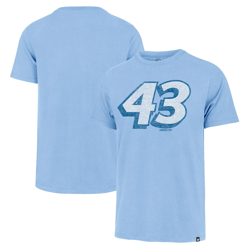 T-shirt bleu pour homme « 47 » Richard Petty Driver Franklin