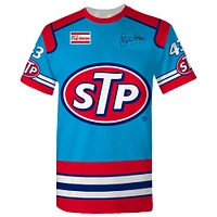 Men's Checkered Flag Sports  Blue Richard Petty STP Legend Uniform T-Shirt
