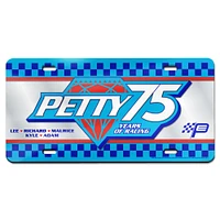 WinCraft  Richard Petty 75th Anniversary Laser Cut Acrylic License Plate