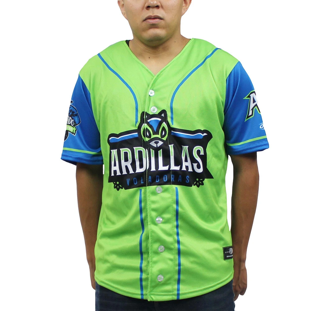 Men's Green/Blue Richmond Flying Squirrels Copa Replica Jersey