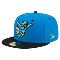 Casquette ajustée 59FIFTY New Era pour hommes, bleu/noir, Richmond Flying Squirrels Copa de la Diversión
